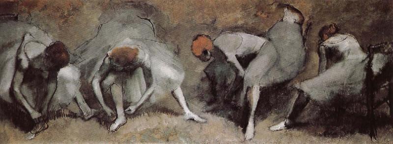 Edgar Degas Before the performance Sweden oil painting art